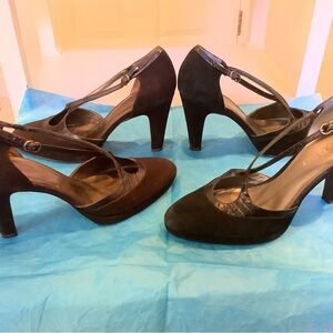 Ann Taylor Women's Heels - Black Pair and Brown Pair